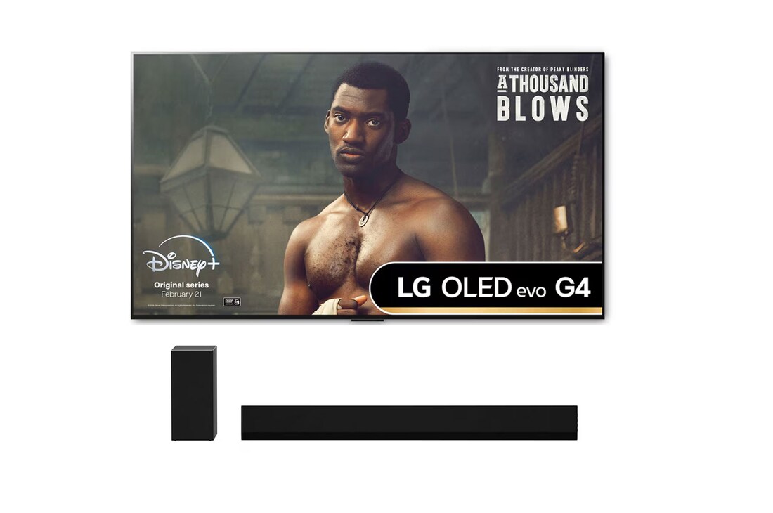 LG G4 OLED 55'' TV  & G1 Soundbar, OLED55G45LW.G1