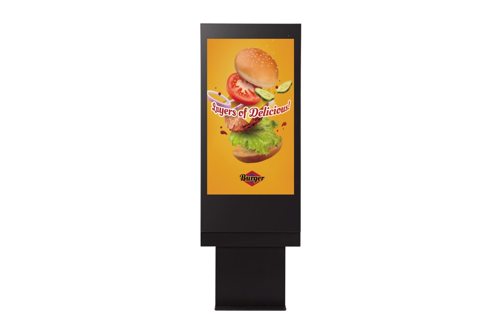 Front view of Outdoor Display 49XEB3E-B