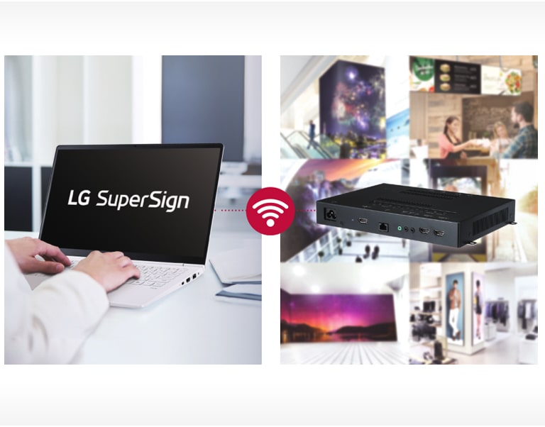 Compatibility with LG SuperSign Solutions1