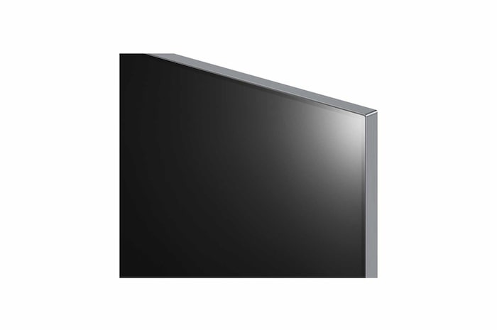 Close-up image of top right corner