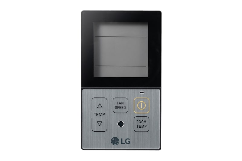 LG Individual Controller, Wired Controller, Simple-Hotel, Black, PQRCHCA0Q