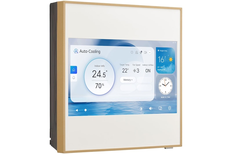 LG 3.5kW ARTCOOL NewGallery Premium Wall Mounted Air Conditioner Photo Display, A12GA2