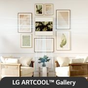 LG 3.5kW ARTCOOL NewGallery Premium Wall Mounted Air Conditioner Photo Display, A12GA2