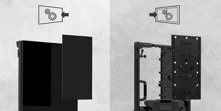 Front or Rear Serviceability