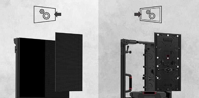 Front or Rear Serviceability