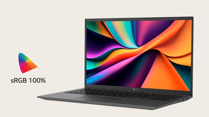 The image shows DCI-P3 99% wide color gamut.