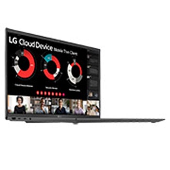 +30 degree side view and cover open