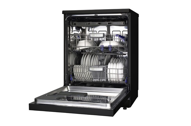LG TrueSteam™ Direct Drive Dishwasher with SmartRack™, D1484BF