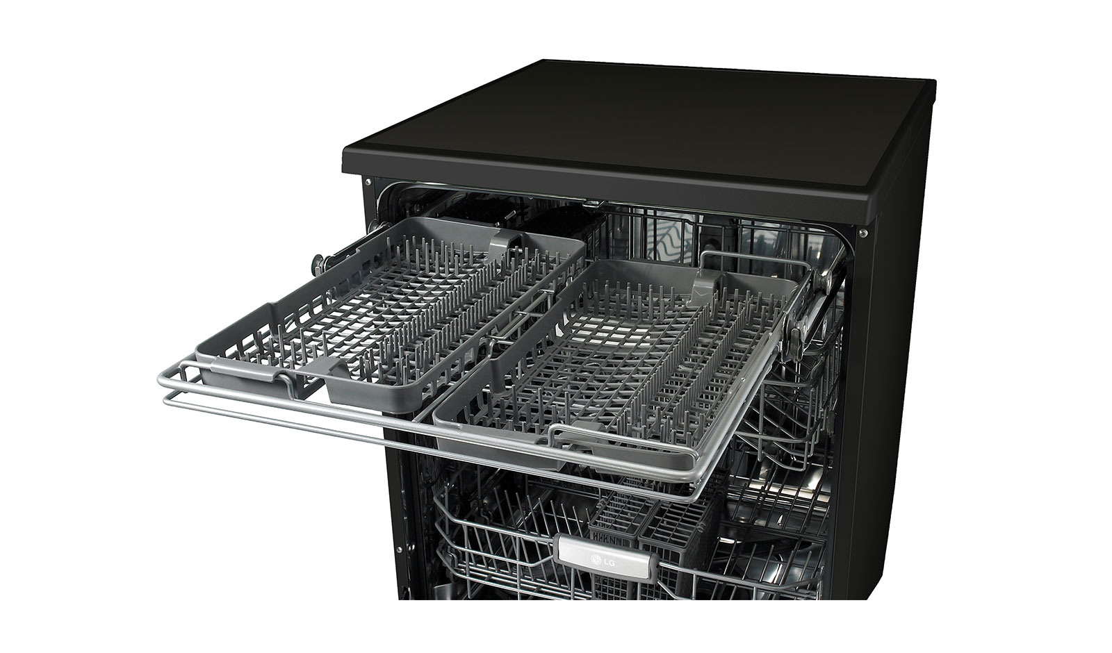 LG TrueSteam™ Direct Drive Dishwasher with SmartRack™, D1484BF