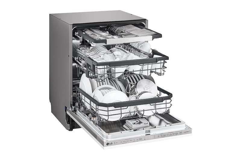 LG 60cm QuadWash™ Integrated Dishwasher TrueSteam™ , DB325TXS