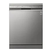 LG TrueSteam™ QuadWash™ DF222FPS Freestanding Dishwasher - Shiny Steel, DF222FPS