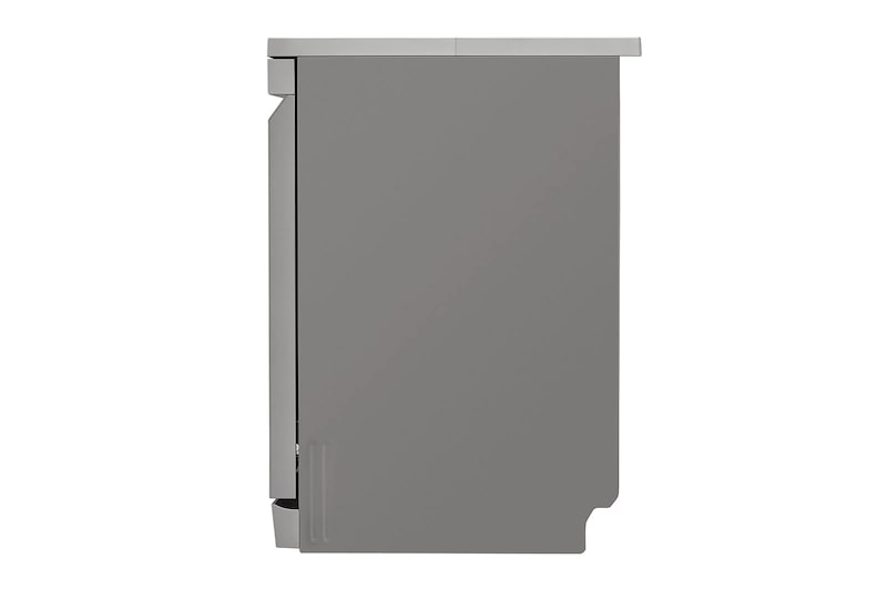 LG 60cm QuadWash™ Freestanding Dishwasher Silver TrueSteam™, DF222FPS