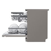 LG TrueSteam™ QuadWash™ DF325FPS Freestanding Dishwasher - Shiny Steel, DF325FPS