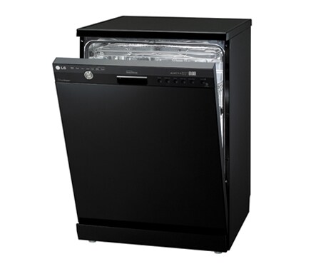 LG TrueSteam™ Direct Drive Dishwasher with SmartRack™ Technology (Black), D1454BF