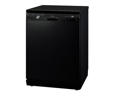 LG TrueSteam™ Direct Drive Dishwasher with SmartRack™ Technology (Black), D1454BF