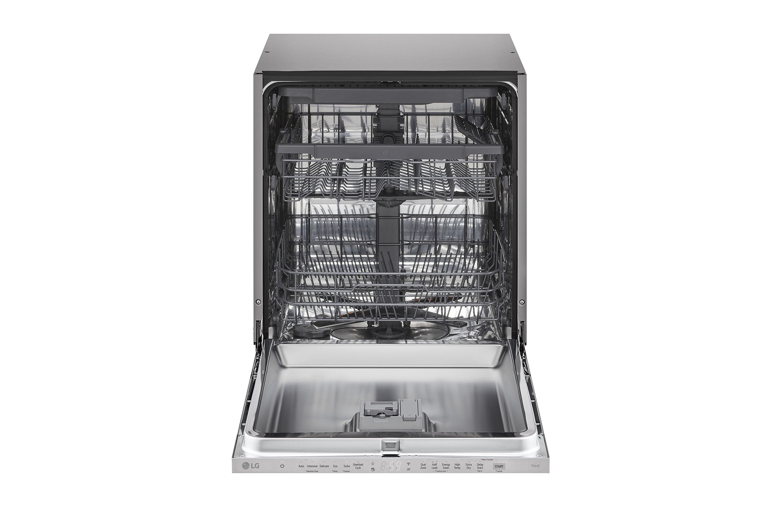 Front open without plates