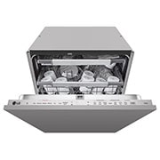 Front view of 14 Place Setting TrueSteam™ Full Size Integrated Dishwasher (DB476TXS)