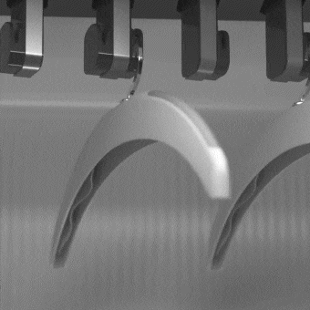 Moving hangers