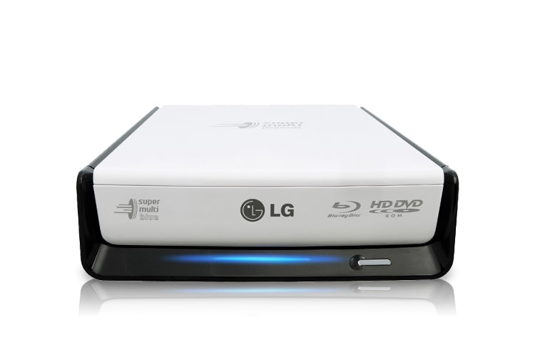 Front view of 6x External Blu-ray Rewriter BE06LU10
