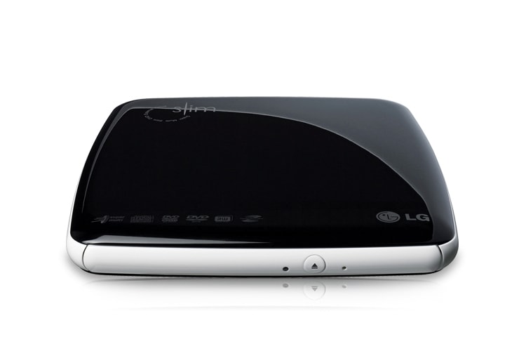 Front view of External Portable DVD Rewriter GSAE50L