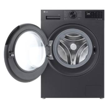 Front open view of LG front load washing machine