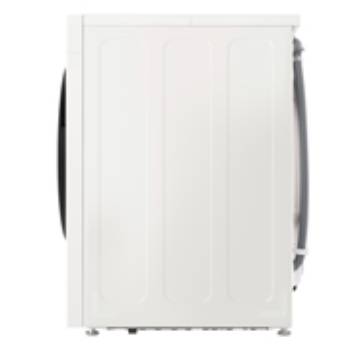 Rear view of LG washer dryer combo