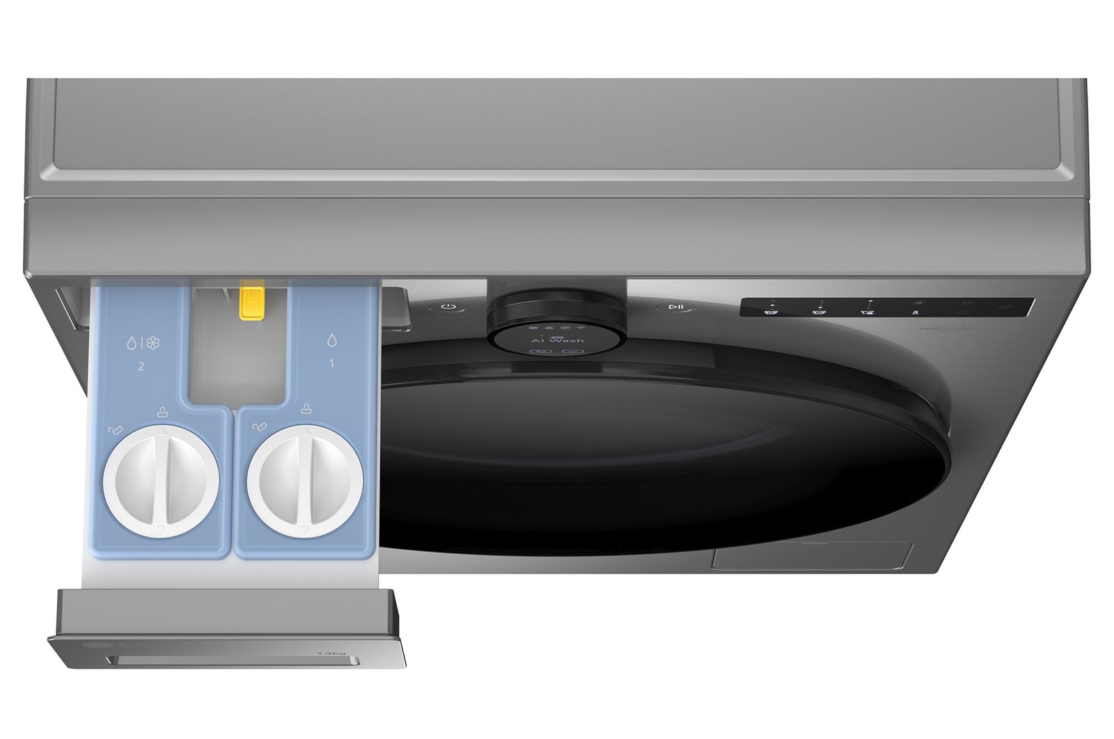 LG 13kg AI Direct Drive Washing Machine, Silver, F4X7513TSB