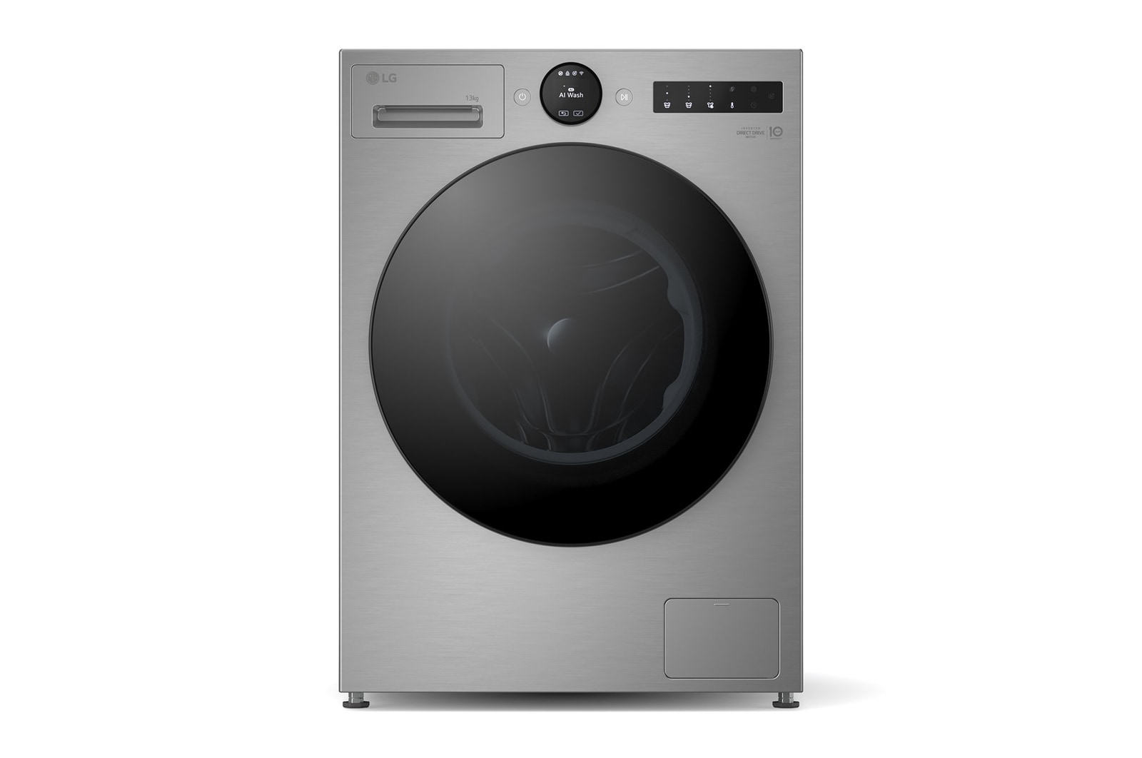 LG 13kg AI Direct Drive Washing Machine, Silver, F4X7513TSB