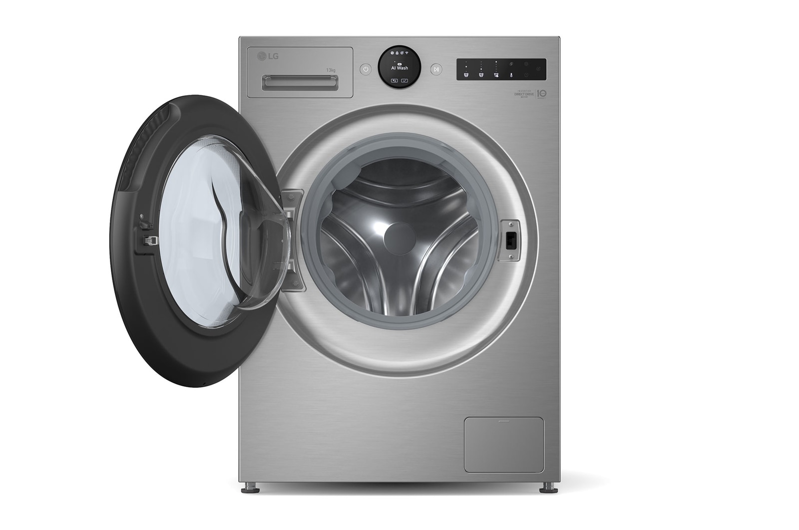 LG 13kg AI Direct Drive Washing Machine, Silver, F4X7513TSB