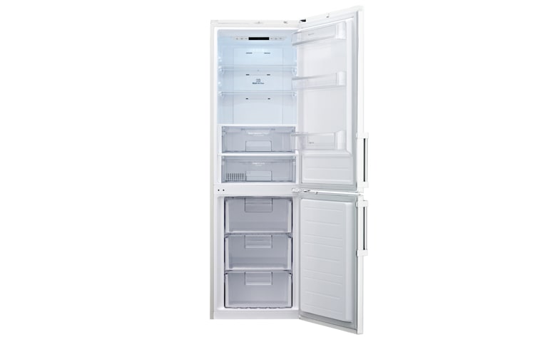 LG PREMIUM STEEL COMBI FRIDGE FREEZER, GBB539NSCFE
