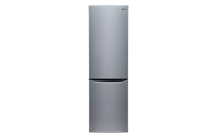 Front view of Premium Steel Combi Fridge Freezer GBB539NSCPS