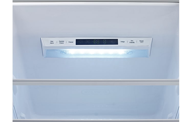 LG White Combi Fridge Freezer, GBB539SWCWS
