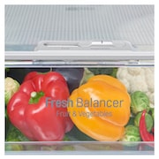 LG  GBB60NSYQE  Smart 70/30  Fridge Freezer - Premium Steel, GBB60NSYQE