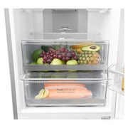 LG  GBB60NSYQE  Smart 70/30  Fridge Freezer - Premium Steel, GBB60NSYQE