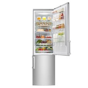 LG  GBB60NSYQE  Smart 70/30  Fridge Freezer - Premium Steel, GBB60NSYQE