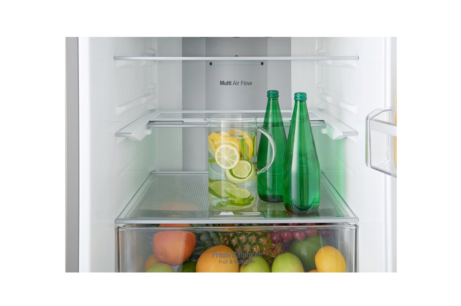 LG  GBB60NSYQE  Smart 70/30  Fridge Freezer - Premium Steel, GBB60NSYQE