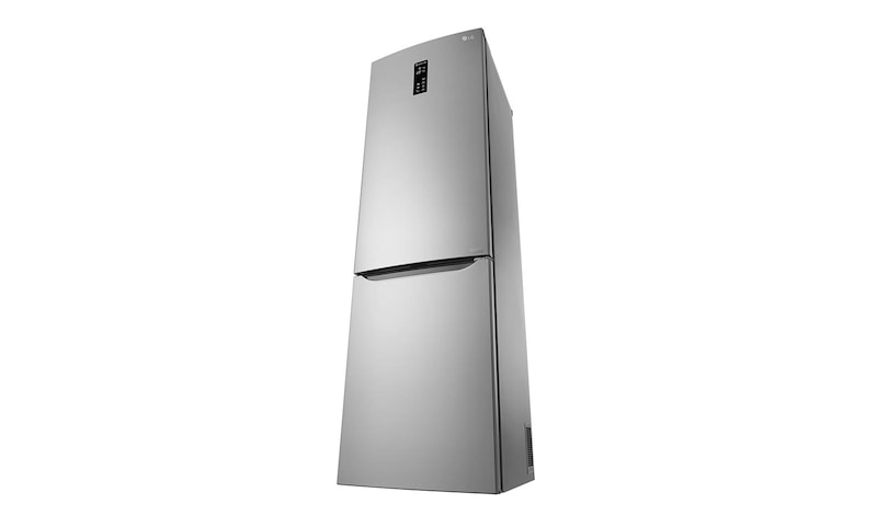 LG Smart Fridge Freezer with Full Wine Rack and Total No Frost, GBB60PZDZS