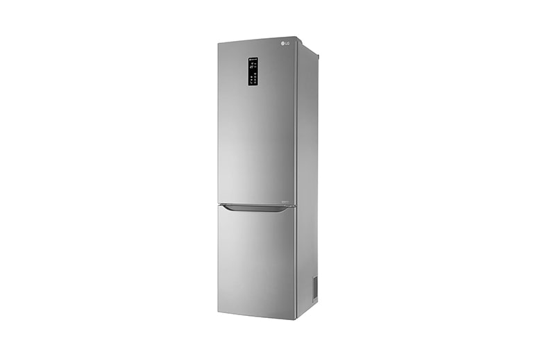 LG Smart Fridge Freezer with Full Wine Rack and Total No Frost, GBB60PZDZS