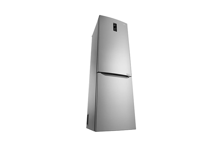 LG Smart Fridge Freezer with Full Wine Rack and Total No Frost, GBB60PZDZS
