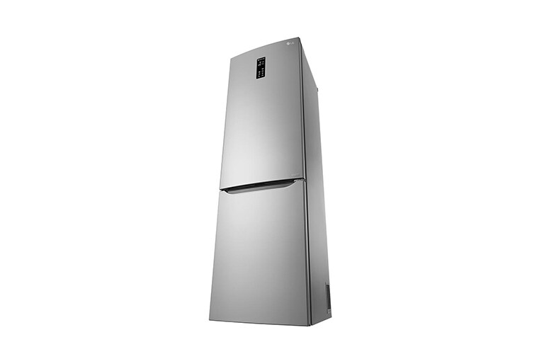 LG Smart Fridge Freezer with Full Wine Rack and Total No Frost, GBB60PZDZS