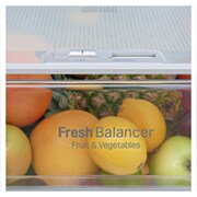 LG Smart Fridge Freezer with Total No Frost and Inverter Linear Compressor, GBB60PZPFS