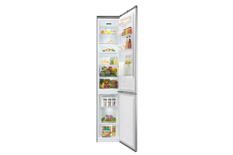LG Smart Fridge Freezer with Total No Frost and Inverter Linear Compressor, GBB60PZPFS