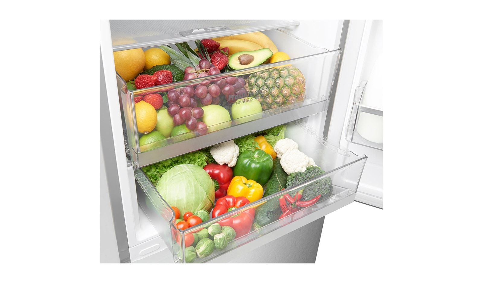 LG New Premium Fridge Freezer, GBB60SAFFB