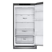 LG Total No Frost (Frost Free) | Tall Fridge Freezer | 341L | GBB61DSJEN | Dark Graphite, GBB61DSJEN