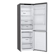 LG Total No Frost (Frost Free) | Tall Fridge Freezer | 341L | GBB61DSJEN | Dark Graphite, GBB61DSJEN