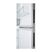 LG Total No Frost (Frost Free) | Tall Fridge Freezer | 341L | GBB61PZJEC | Shiny Steel, GBB61PZJEC