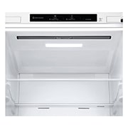 LG Total No Frost (Frost Free) | Tall Fridge Freezer | 341L | GBB61SWJEC | Super White, GBB61SWJEC