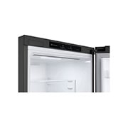 LG 384L Tall Fridge Freezer Shiny Steel Total No Frost, GBB62PZGCC