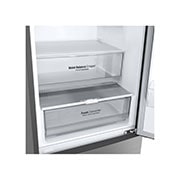 LG Total No Frost (Frost Free) | Tall Fridge Freezer | 384L | GBB62PZGCC | Shiny Steel, GBB62PZGCC