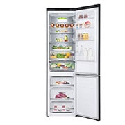 LG Tall Fridge Freezer | 384L | GBB72MCVBN | Matte Black, GBB72MCVBN